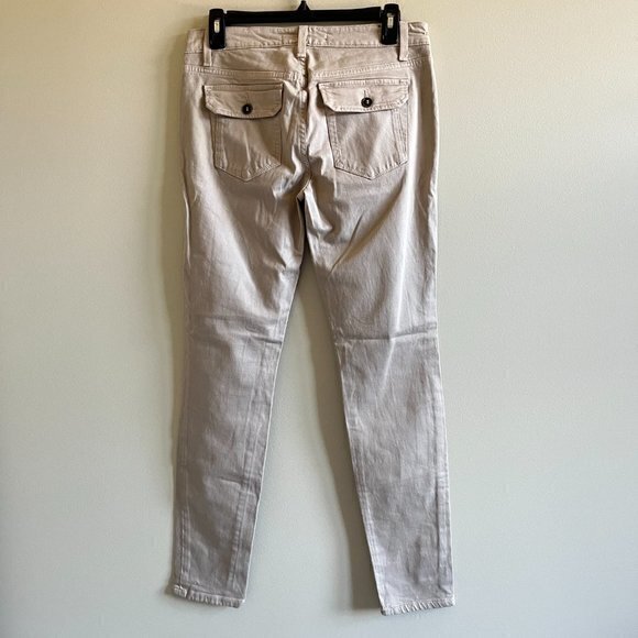 Joe’s Jeans khaki Zipper‎ Pocket Skinny Stretch Ankle Jeans Womens SIze 28 Pants - Picture 6 of 10